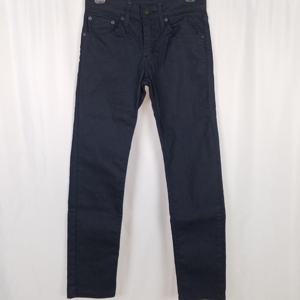 Levi's 511 Waxed Finish in Dark Blue